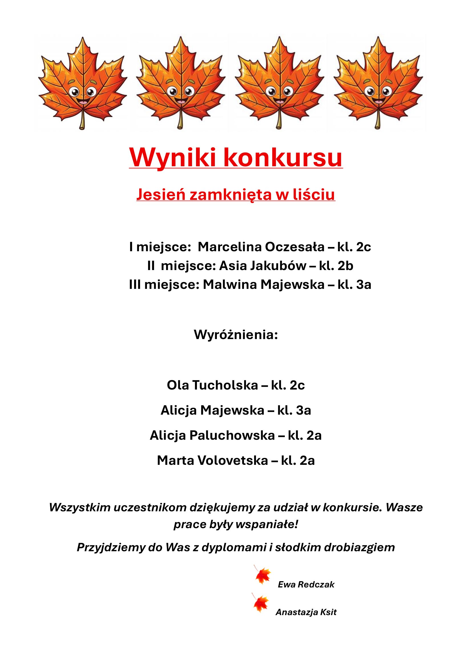 WYNIKI