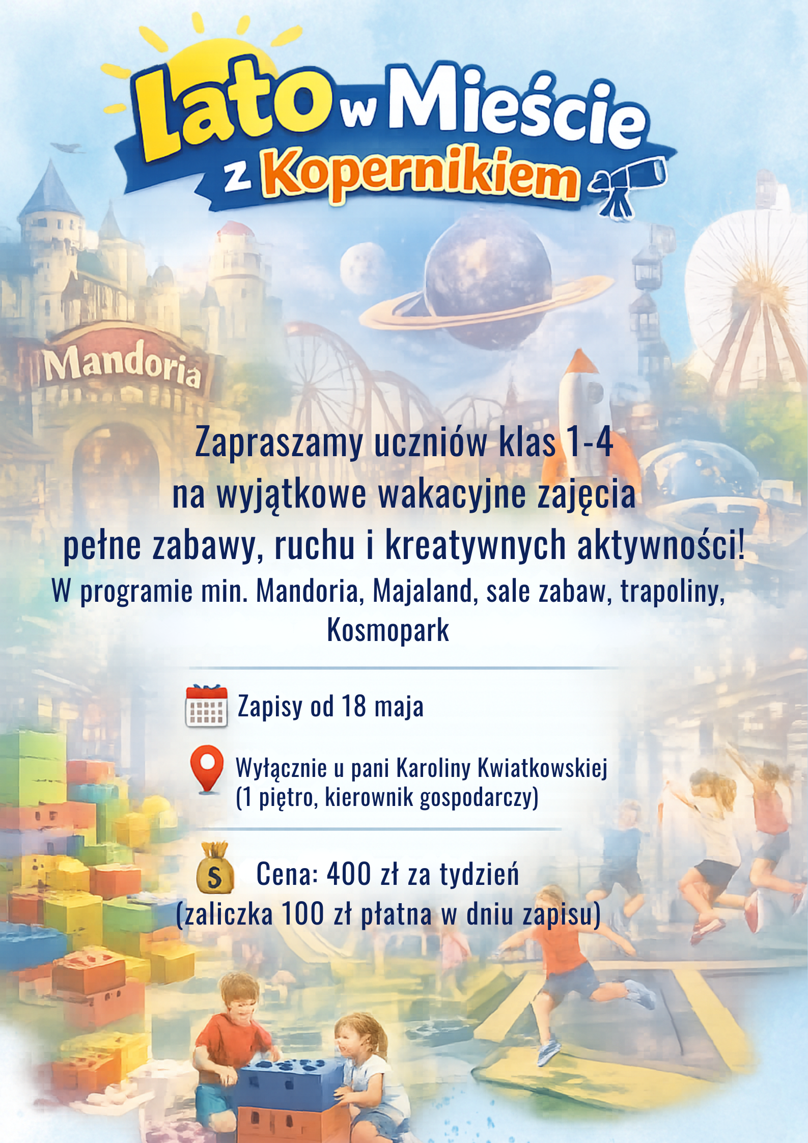 Lato w&nbsp;mieście plakat