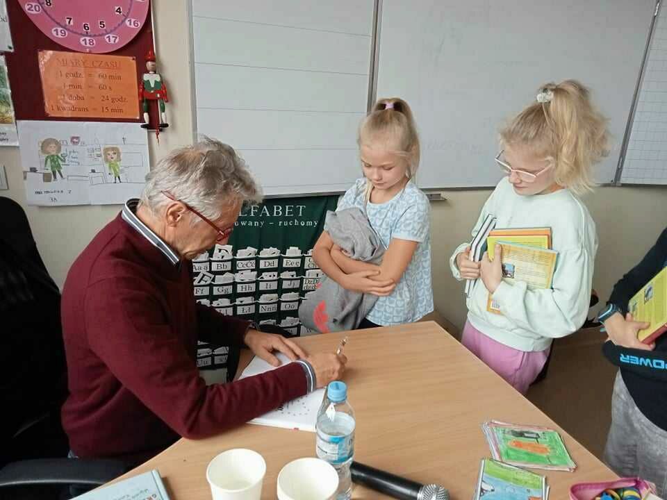 Zdjęcie do Spotkanie autorskie w SP1