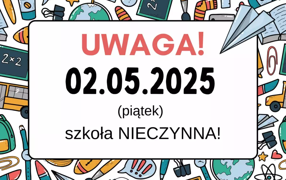 Zdjęcie do Uwaga, ważne!